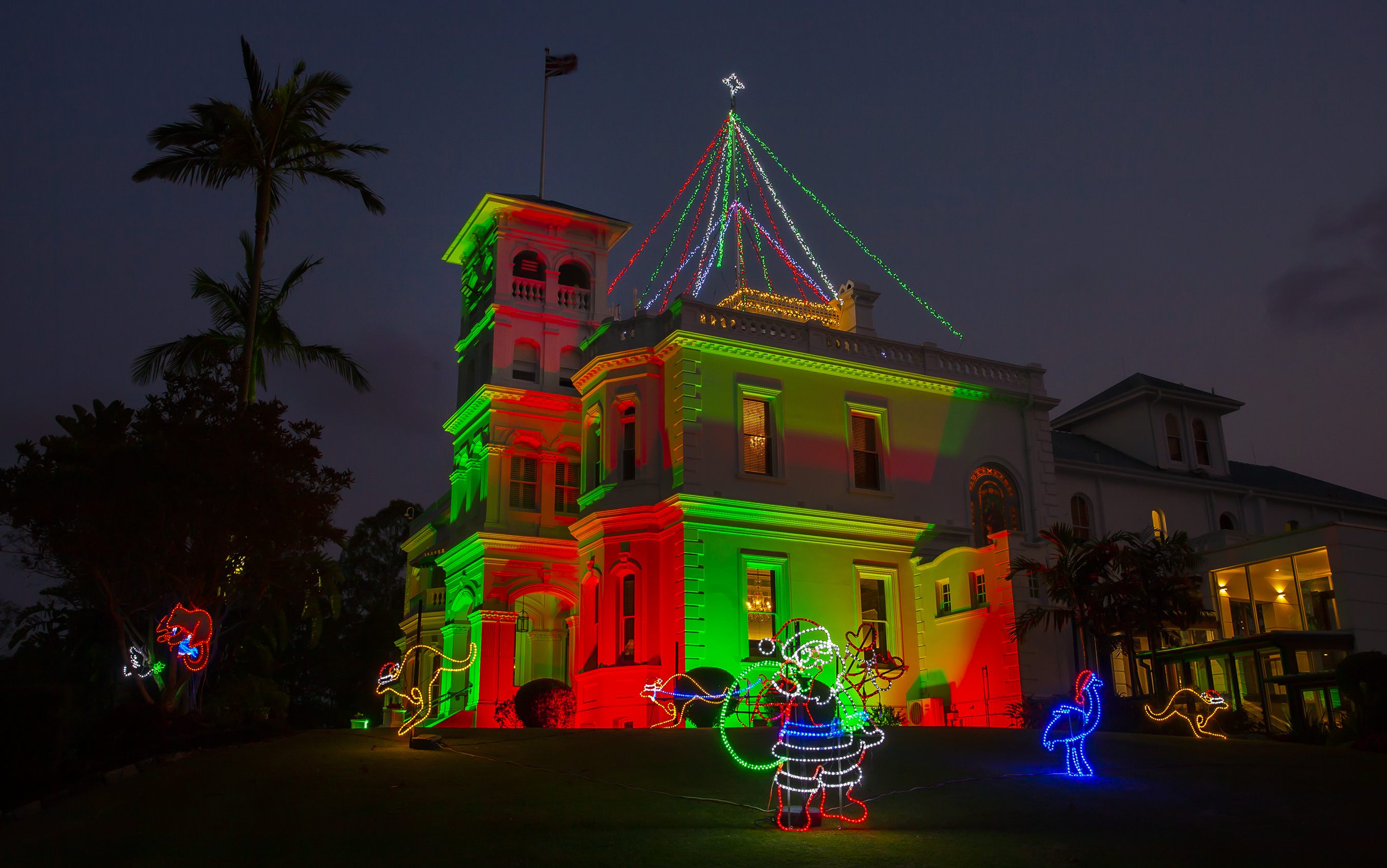 Popular Christmas Lights return to Government House Government House